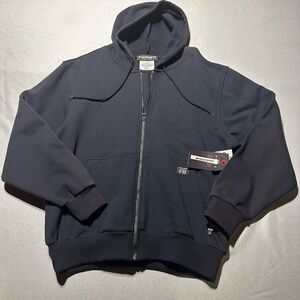 Large Wolverine Men's Flame Resistant Zip Up Hoodie